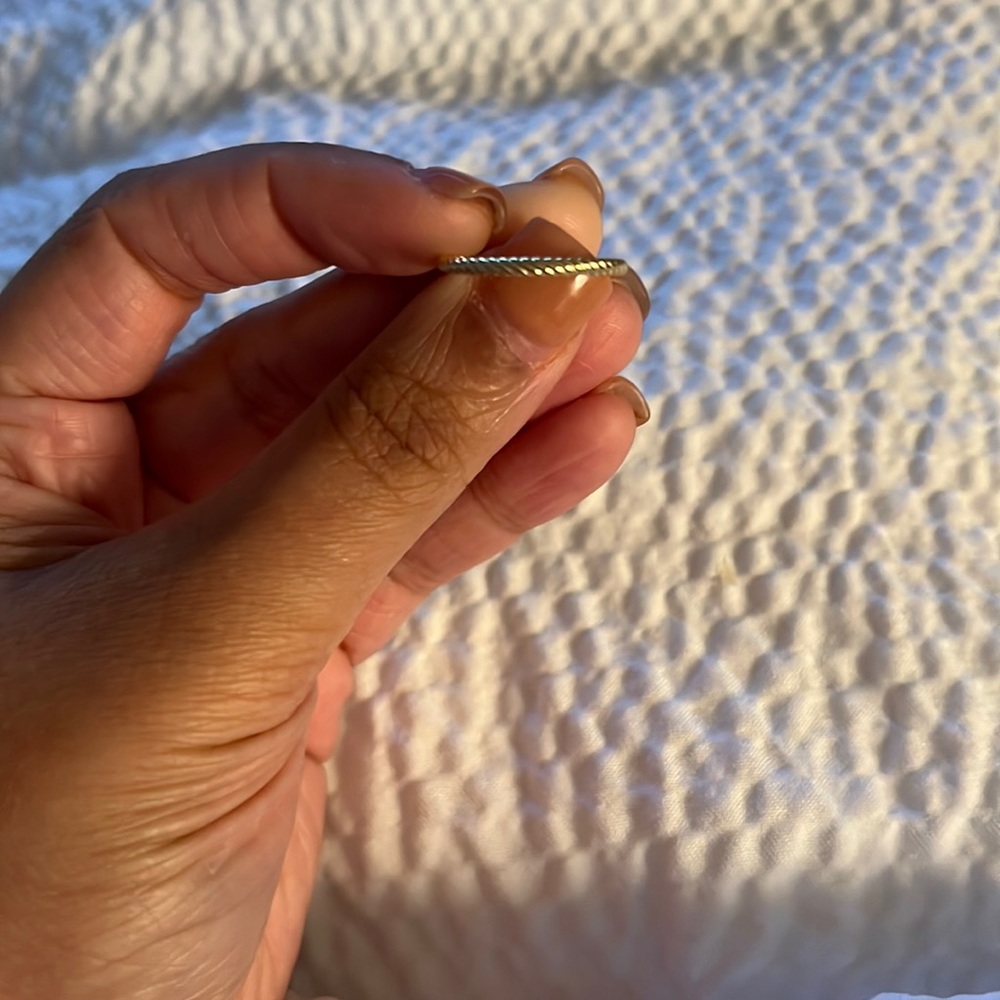 14k gold band women’s ring